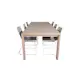 Spisegruppe Venture Home Shy med 6 Cornelia Spisestoler
