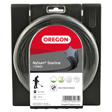 Trimmertråd Oregon Nylium Starline 2.7 mm x 15 m