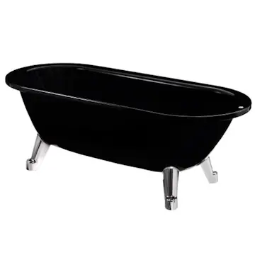 Badkar Gustavsberg 6338 Svart