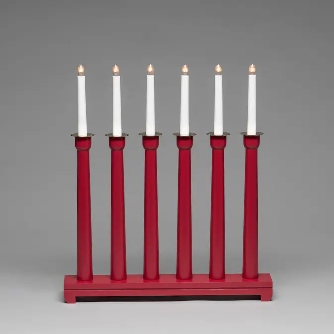 Adventstake Gnosjö Konstsmide 6L Tre