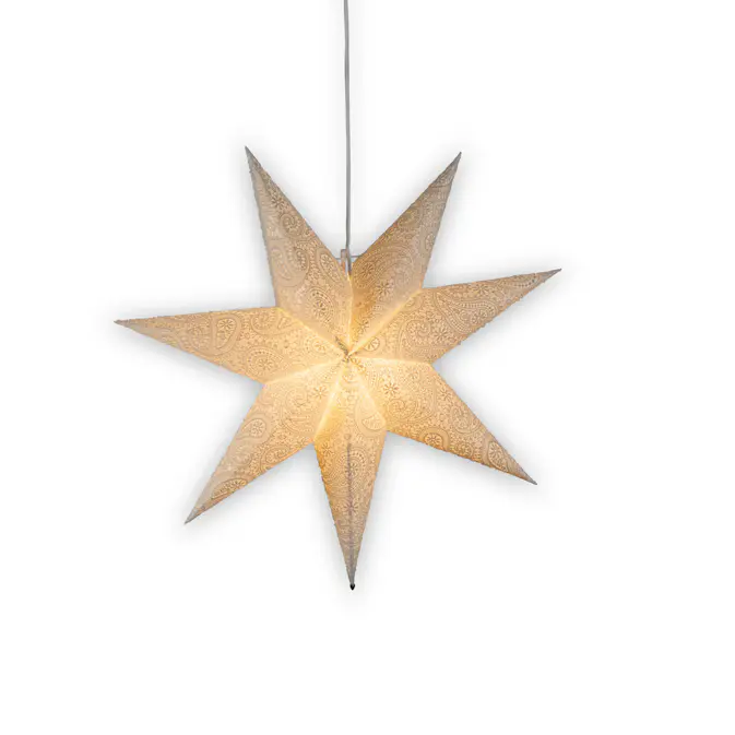 Adventsstjerne Gnosjö Konstsmide Mønstret 60 cm