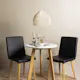 Spisegruppe Venture Home Leonora Ø65 cm med 2 stk Today Stoler