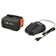 Batteri og Hurtiglader Gardena P4A PBA 18V/72 + AL 1830 4,0Ah Startkit