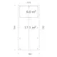 Carport Palmako Robert 23,1 m2 med Bod