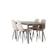 Spisegruppe Venture Home Andy med 4 Polar Stoler