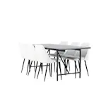 Spisegruppe Venture Home Astrid med 6 Night Stoler