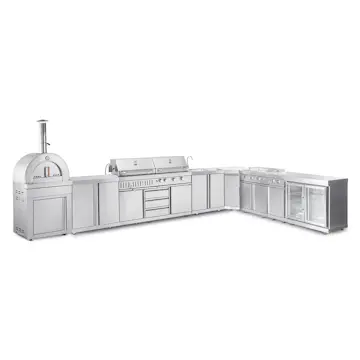 Frittstående Utekjøkken Myoutdoorkitchen Stainless Collection Washington