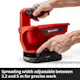 Universalspreder Einhell GE-US 18 Li-Solo uten Batteri