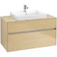 Tvättställsskåp Villeroy & Boch Collaro 100 cm med 2 Lådor för Ovanpåliggande Tvättställ