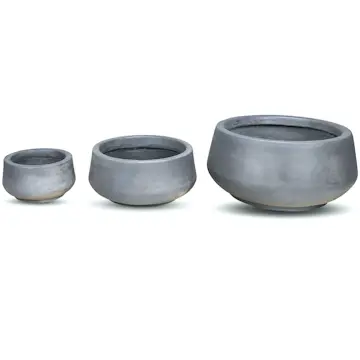 Krukke Lyfco 3-pk Lysgrå