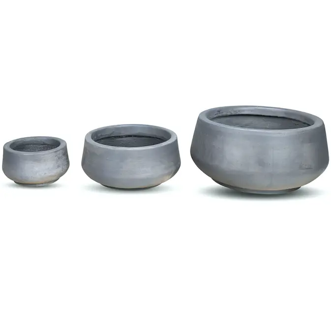 Krukke Lyfco 3-pk Lysgrå