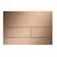 Spolknapp TECE Square PVD-Belagd Extra Platt Design