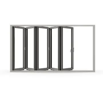 Foldedør NorDan HelAlu 5-dørs Hvit