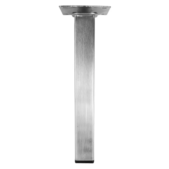 Bordben Home it 24x24 mm Børstet Stål