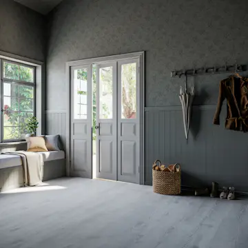 Vinylgulv Tarkett iD Click Ultimate 55 Scandinavian Oak Medium Grey