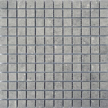 Klinkermosaik Arredo Archgres Grå 2,5x2,5 cm