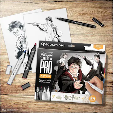 Hobbysett Creativ Company DIY Kit Illustrasjon Harry Potter