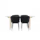 Spisegruppe Venture Home Andy 180 med 4 stk Modesto Stoler