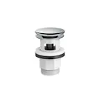 Bunnventil Hansgrohe Push-Open Krom