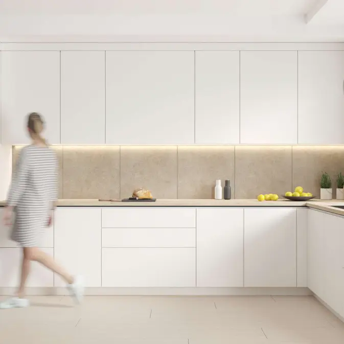 Kitchen Board 2490-KM10 Rough Cement