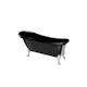 Badkar Noro Old England 1530 mm Svart