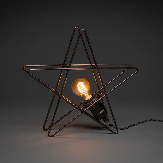Adventsstjerne Gnosjö Konstsmide Stående 35 cm Metall