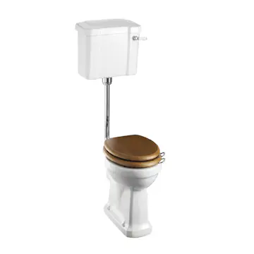Toalett Burlington P2 Lav 440 mm med Myktstengende Sete