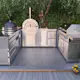 Pizzaovn Modul Myoutdoorkitchen Stainless Collection Naples Vedfyrt