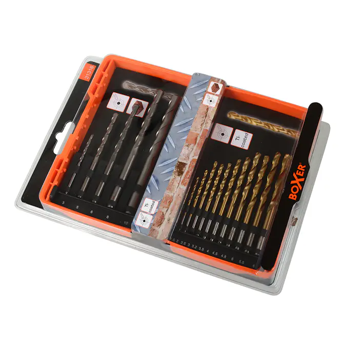 Borsett Boxer 17-deler Kombi HSS