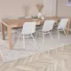 Spisegruppe Venture Home Shy med 6 Cornelia Spisestoler