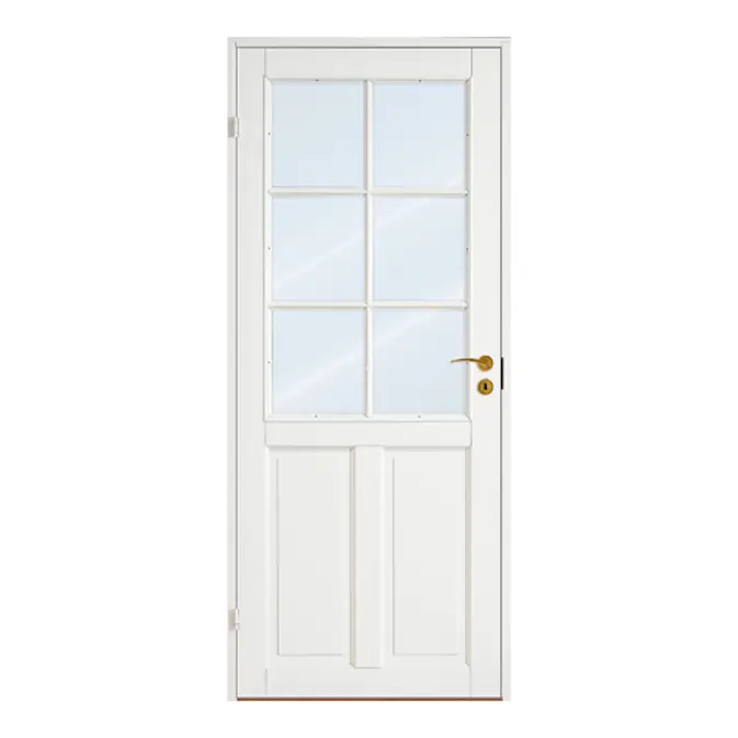 Innerdør Scanflex Sturla Klarglass 2x3