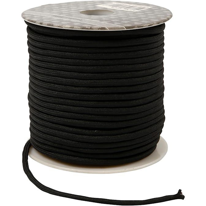 Knyttesnor Creativ Company Svart 40 m/1 Rl