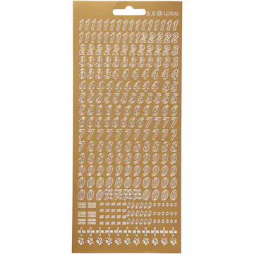 Stickers Creativ Company Tall 10x23 cm