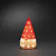 Dekorasjonsfigur Gnosjö Konstsmide Nisse Akryl 37cm LED