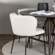 Spisegruppe Venture Home Kaseidon Ø100 cm med 4 stk Edina Stoler