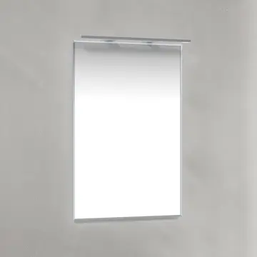 Speil Macro Design Crown Ramp-belysning med Ramme