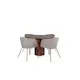 Spisebord Venture Home Bianca og 4 Bergen Spisestol Venture Homear i Polyester