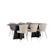 Spisegruppe Venture Home Bootcut Oval med 6 Limhamn Light Stoler