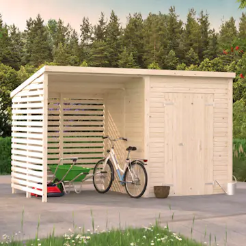 Redskapsbod Palmako Leif 3,0 + 2,9 m2