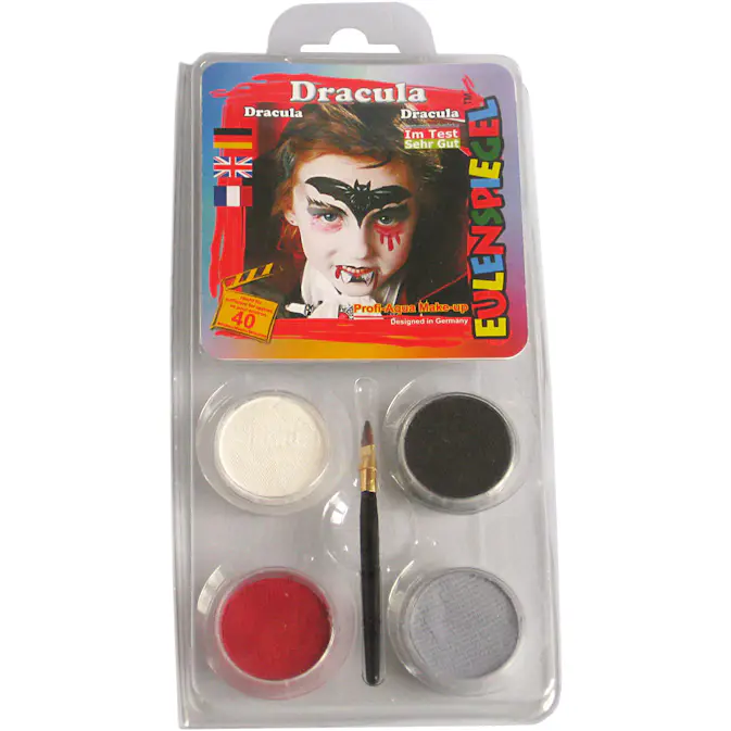 Ansiktsmaling Creativ Company Eulenspiegel Sminkesett Dracula