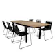 Spisegruppe Venture Home Mendi med 6 Levi Stoler