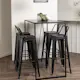 Spisegruppe Venture Home Brea med 4 Tempe Flat Stoler