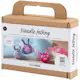 Hobbysett Creativ Company Mini DIY Kit Monster Nålefilting