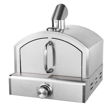 Frittstående Pizzaovn Myoutdoorkitchen Stainless Collection Brooklyn Gass