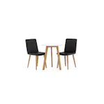 Spisegruppe Venture Home Leonora Ø65 cm med 2 stk Today Stoler