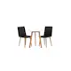 Spisegruppe Venture Home Leonora Ø65 cm med 2 stk Today Stoler