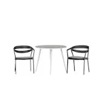 Cafégruppe Venture Home Break Ø90 cm med 2 Slit Stoler