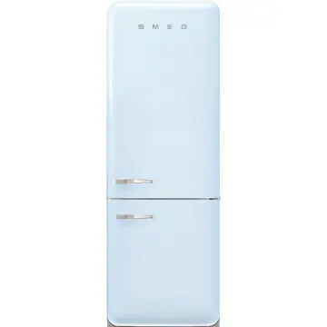 Frittstående Kjøleskap/Fryser Smeg FAB38RPB6 Pastellblå Retrodesign med Multiflow & No Frost
