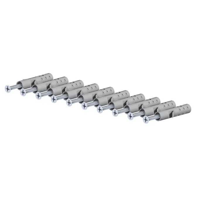 Skruer & Plugger Lundbergs Wide 10-Pk