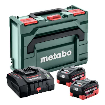 Batterisett Metabo 2X8,0AH LIHD ASC290 MB